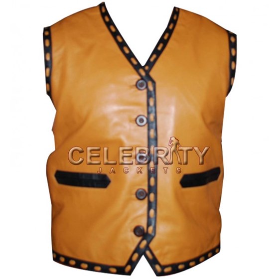 Fashion, Clothing, Shopping, Jacket & Coat: The Warriors Leather Vest