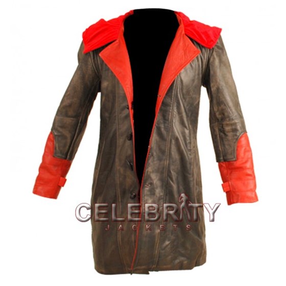 Devil May Cry Gaming Leather Coat/Jacket: Devil May Cry Gaming Leather Coat/Jacket