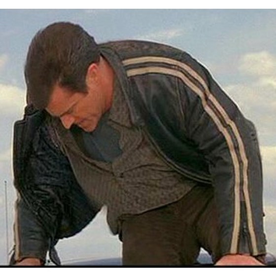 Fashion, Clothing, Shopping, Jacket & Coat: Lethal Weapon 4 Martin Riggs Leather Jacket